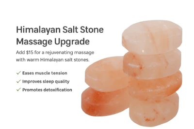 Himalayan Salt Stone Massage Upgrade